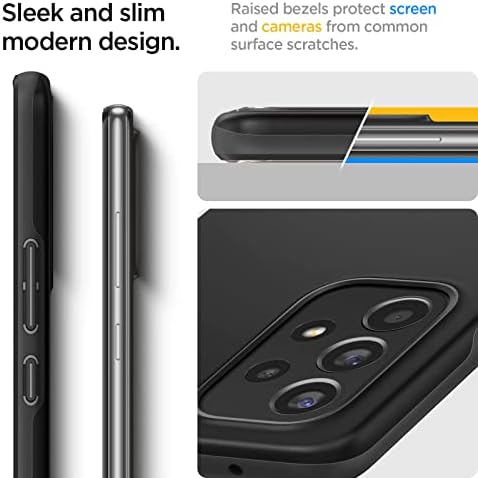 Spigen tanki fit dizajniran za Galaxy A53 5G futrolu - crna