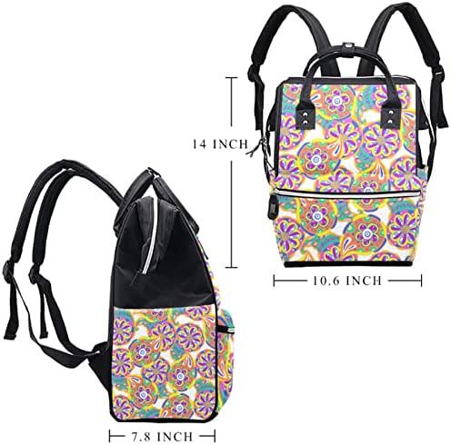 Multicolor mramorna teksturna torba ruksak ruksak za dijete navlake za dijete Multi funkcija Velika kapacitet putnička torba