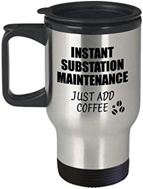 Trajnost za održavanje trafostanice Instant Samo dodajte kavu Smiješna ideja poklona za suradnicu Predstavljanje na radnom mjestu