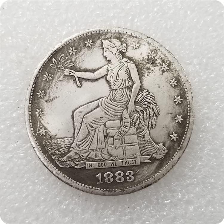 Starinski zanati Američki Morgan 1883-S mesingani srebrni dolar u srebrnoj dolar 056