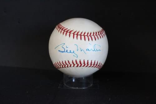 Billy Martin potpisao bejzbol autografa Auto PSA / DNK AL01902 - AUTOGREMENA BASEBALLS