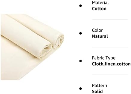 10 metara pamučna muslinska tkanina tekstilna Nebijeljena prirodna pamučna tkanina Izbijeljena ili Nebijeljena muslinska tkanina širine