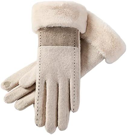 Wsklinft 1 par rukavica za grijanje Zgusnite rukavice za vožnju otporne na vjetar za kampiranje roze jedne veličine
