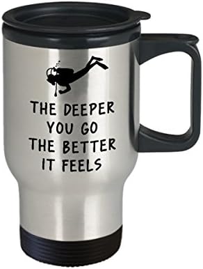 Divelagoster Coffe Travela putnička krila najbolje smiješno jedinstveno ronjenje čaj za ronjenje Savršena ideja za muškarce Žene dublje