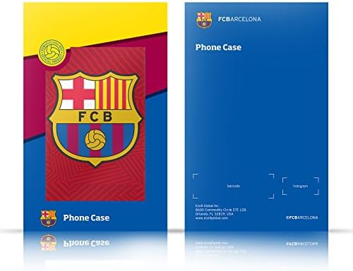 Dizajn kućišta za glavu zvanično licenciran FC Barcelona Away 2022/23 Crest Kit kožna Navlaka za novčanik za knjige kompatibilna sa