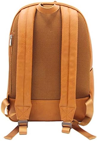 Robert Graham Lauda Šljunčani putni ruksak od umjetne kože-klasik, konjak braon veganska koža ruksak za Laptop za muškarce & amp ;žene-Unisex