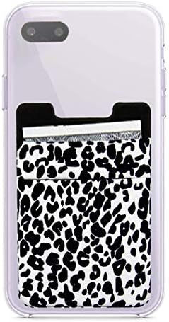 lenoup Stretchy Leopard Print Stick na novčaniku za mobilni telefon, držač kartice za mobilni telefon za gepard za kreditnu karticu,