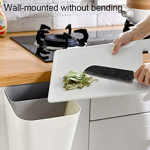 Skimt kantu za smeće može kupatilo bin kuhinjski ormarići viseći plastični kantu za kanti za kante za smeće zida zidna kupaonica kašika