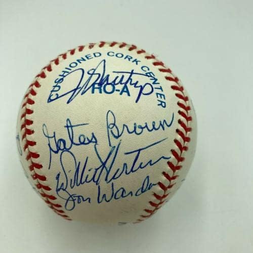 1968. Detroit Tigers World Series TEMS je potpisao bejzbol sa JSA COA - autogramiranim bejzbolama