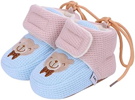 Baby Shoes Toddler Čizme Meke Donje Cipele Za Mališane Plus Baršunaste Guste Neklizajuće Velike Pamučne Cipele Baletne Cipele