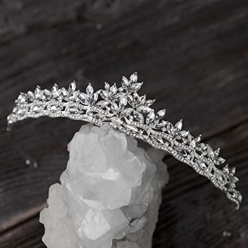 SWEETV Rhineshtone vjenčanje Tiara za Bride & amp ;cvijet djevojke-princeza Tiara traka za glavu Bridal Crown, Bridal Hair Accessories