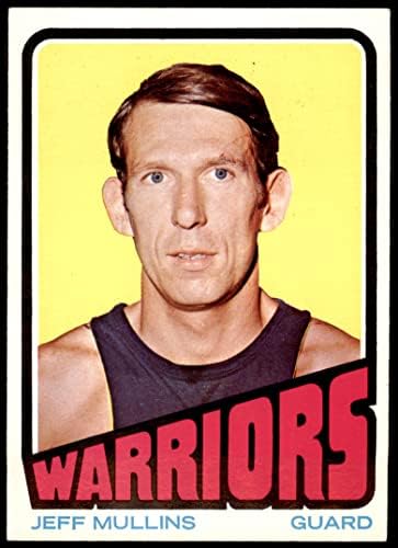1972 TOPPS 85 Jeff Mullins Golden State Warriors Ex / Mt Warriors Duke