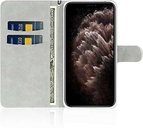 Guppy Bling torbica za novčanik kompatibilna sa iPhoneom 14 Pro Max, Pu Flip blokirajući novčanik sa magnetnim zatvaračem za zapešće
