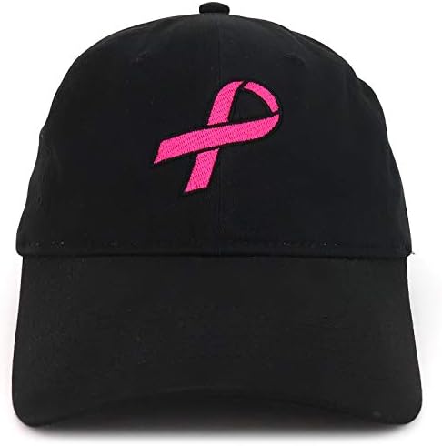 Vojska Vremenski rak dojke ružičasta vrpca vezena brušena mekana pamučna kapa