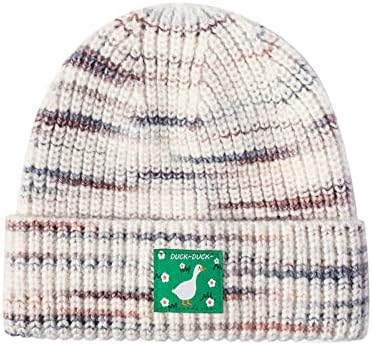 Protecter topli zimski šešir za uši modni Roll vanjski vuneni ženski hladni šešir nadstrešnice ženski zimski šeširi sa uhom