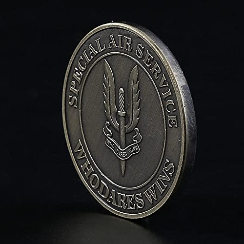 Ujedinjeni Tko se usuđuje osvojio suvenir brončani vojni veterani kovanik kolekcionarskih izazova