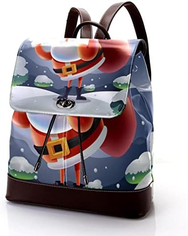 VBFOFBV Putovni ruksak, backpack laptop za žene muškarci, modni ruksak, crtani santa santa
