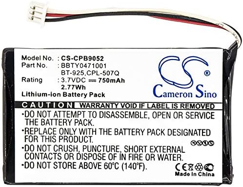 Cameron Sino Nova zamjenska baterija odgovaraju za UNIZEN BBTY0471001, BT-925