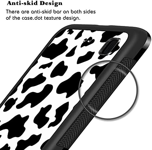 Mzelq za Samsung Galaxy A01 Case 5,7 inča sa zaštitnim ekranom za uklanjanje ekrana za gume protiv klizača Dizajn slatki udarni za