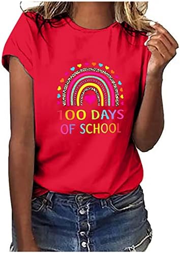 Top Girls Jesen Ljeto Kratko rukava odjeća za pamučnu grafiku Funny Work Office bluza majica za žene Q7 Q7