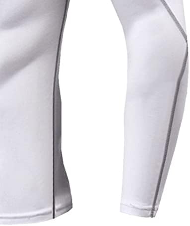 Xiloccer ugradene košulje za muškarce Sportske zimske potkoljenice Sportska majica Fitness Top THirts za muškarce Prevelike dukseve