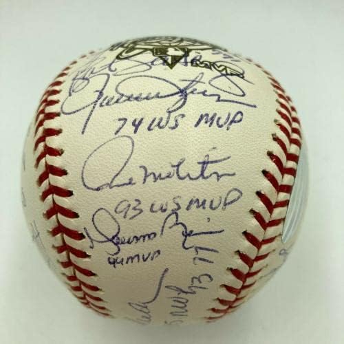 Rijetka svjetska serija MVP potpisana upisana bejzbol 24 Sigs Mariano Rivera PSA DNK - autogramirani bejzbol