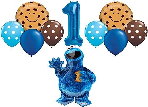 Cookie Monster Balloon Pack za prvi rođendan