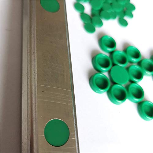 Mssoomm plastični poklopac prašine za linearnu kliznu vodilicu 15mm HGH15 HSR15 HGW15 EGH15 EGW15, C4 Dia. 7,5 mm, 10 kom zelene ili