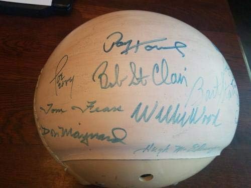 BART STARR DEACON JONES B. BELL +12 autogram kaciga pune veličine JSA potpisan HOF * * - NFL kacige sa autogramom