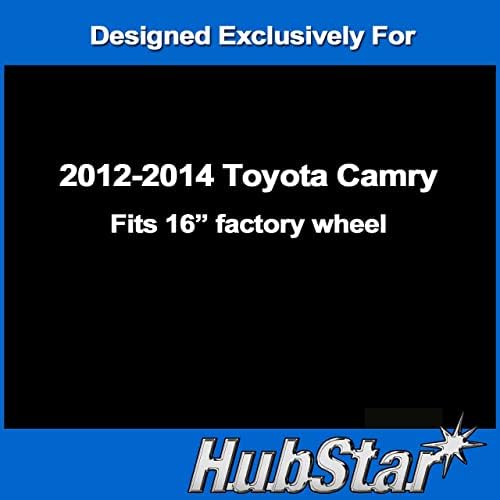 Premium replika Hubcap, zamjena za Toyota Camry 2012-2014, 16-inčni poklopac kotača
